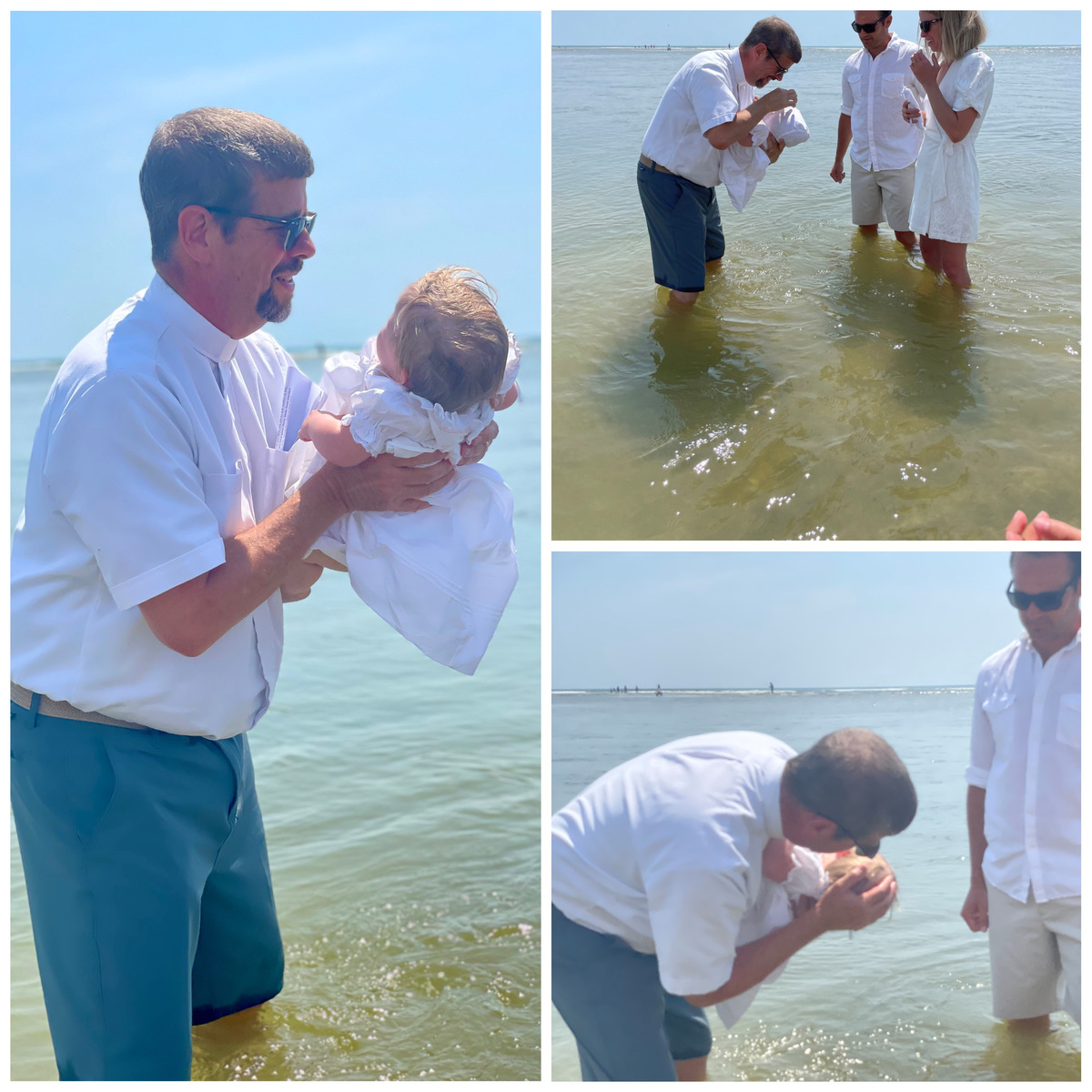 A Beach Baptism St Peter's Lutheran Church